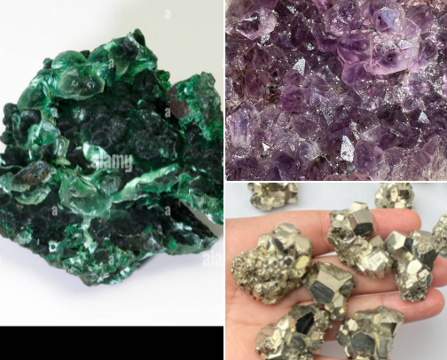 The Mineral Collector’s Corner: Rare Stones & Specimens cover photo collage