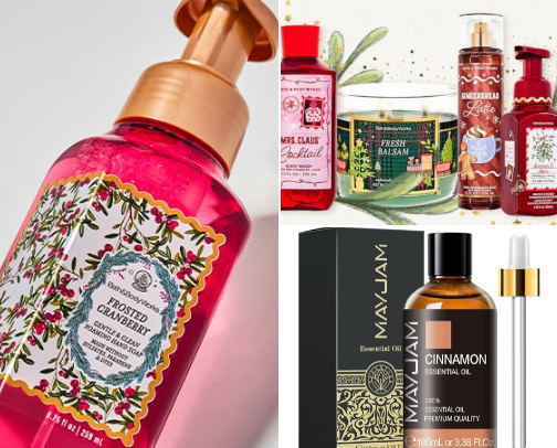 It’s starting to smell like the holidays 🎄 cover photo collage