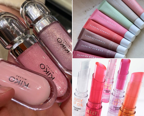favorite lip products💋 cover photo collage