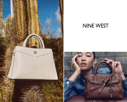 NINE WEST bags cover photo collage