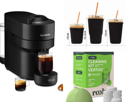 Cannot live without coffee. cover photo collage