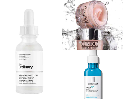 The go-to beauty products🍒 cover photo collage