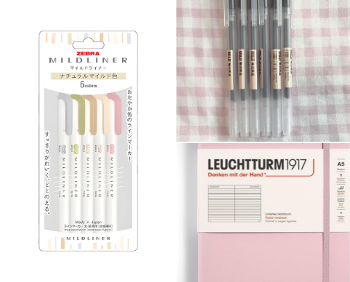 aesthetic study supplies that actually work cover photo collage