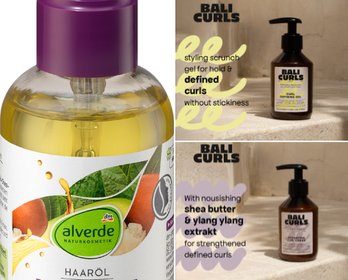 Hair products i LOVEE as someone with wavy hair cover photo collage