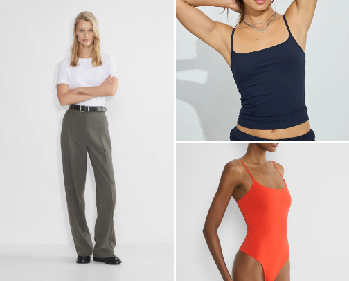 daily clothing pieces cover photo collage