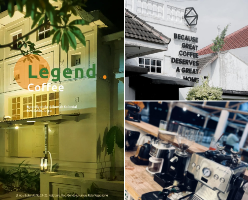 20 Best Cafés in Yogyakarta You'll Want to Visit Again and Again cover photo collage