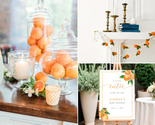 Baby Shower Inspo: A Little Cutie is on the Way cover photo collage