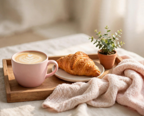 my coffee corner ☕ cover photo collage
