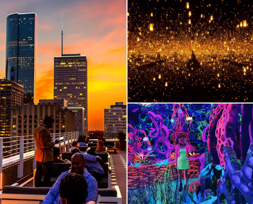 Date Ideas in Houston🍷 cover photo collage