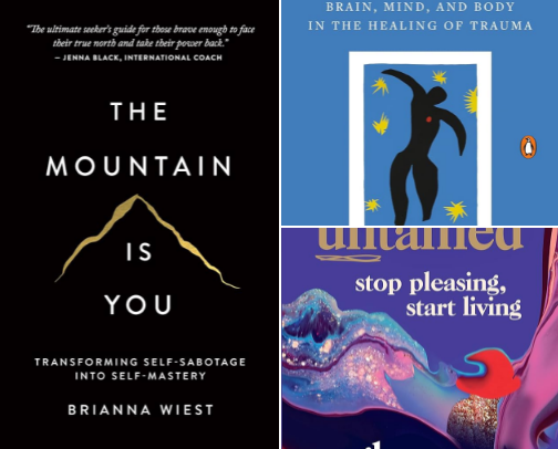 Books for Inner Strength & Emotional Evolution cover photo collage