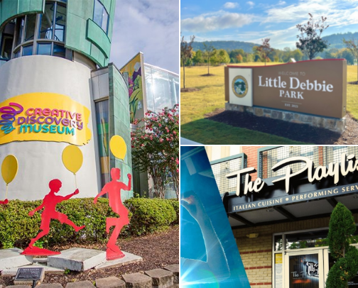 Chattanooga Family Fun cover photo collage