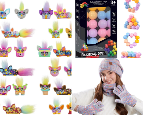 Kids stocking stuffers cover photo collage