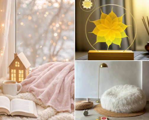 Inspirations cocooning et bien-être cover photo collage