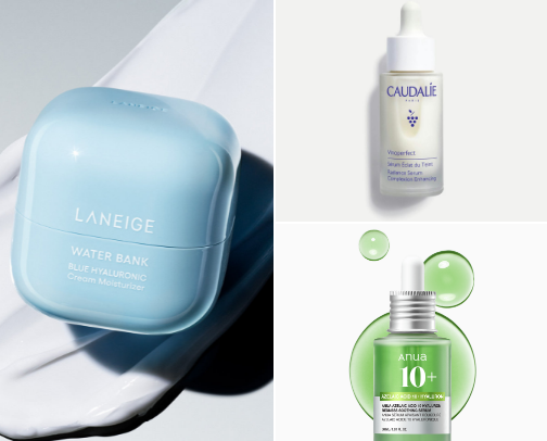 my skincare rotation from a dry skin girly cover photo collage