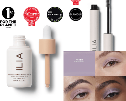Make up ILIA cover photo collage