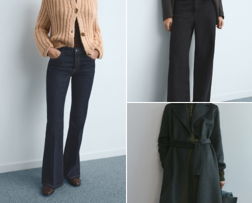 Clothing cover photo collage