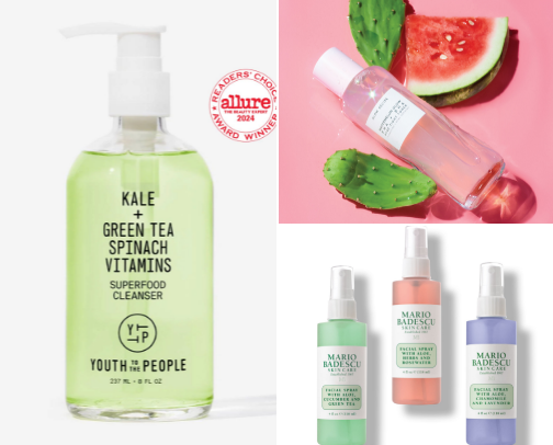 Skincare for Oily Skin cover photo collage