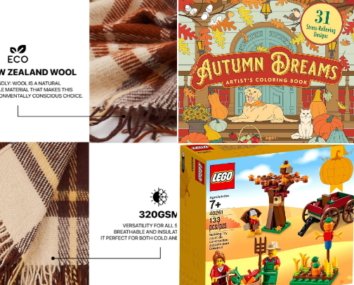 cozy fall finds that ANYONE needs cover photo collage
