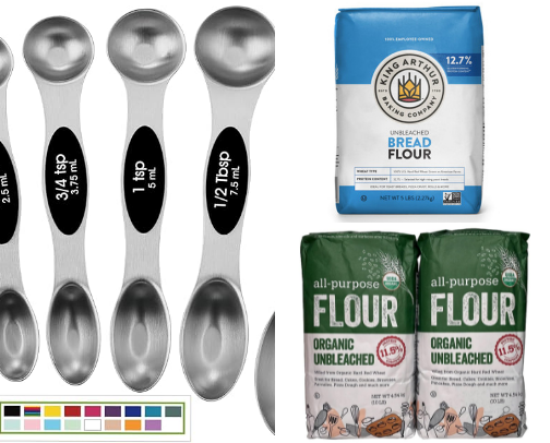 Favorite baking items cover photo collage