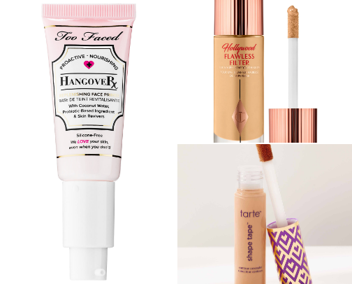 Glow Up Your Makeup Routine cover photo collage