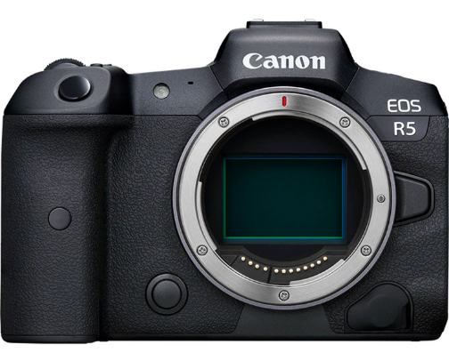 Canon EOS R5 Mirrorless Camera cover photo collage