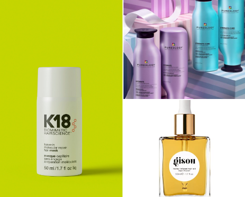 Go-to hair care cover photo collage