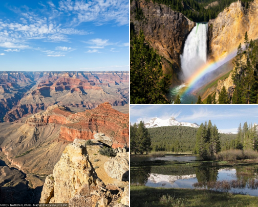 20 Most Breathtaking Natural Wonders in the USA for Your Next Big Adventure cover photo collage