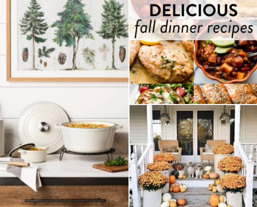 Fall Decor Vibes cover photo collage