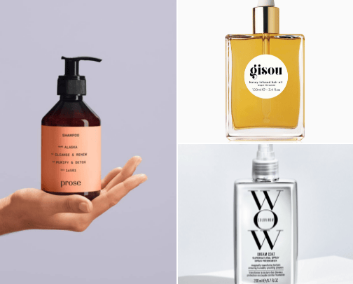 hair care cover photo collage