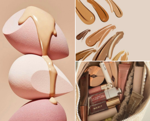 Makeup favorites cover photo collage