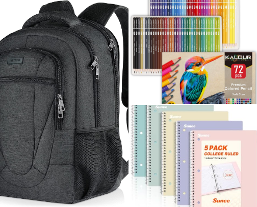 Best School Supplies for All Grades: Elementary through College cover photo collage