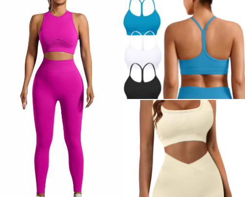 Cute & Affordable Gym Fits (Viral Amazon + Everyday Wear) cover photo collage