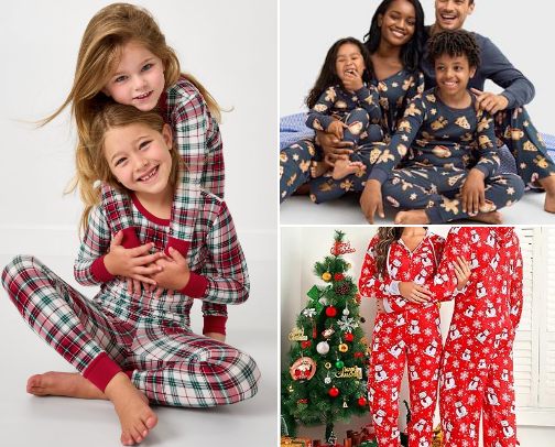 Family pijama set 💗 cover photo collage