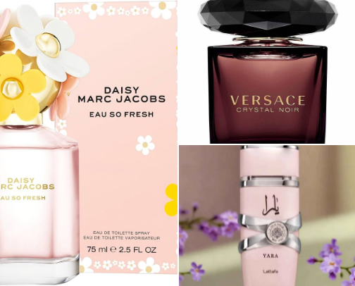 Perfume/Cologne cover photo collage