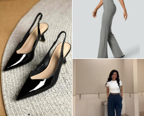 My Favorite Tik Tok Finds: Buisness Casual Edition cover photo collage