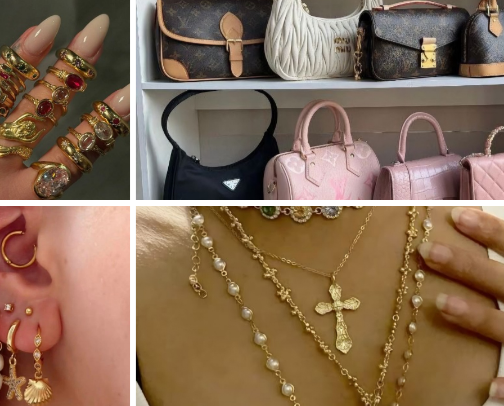 Jewellery & Accessories  🛍️🪞 cover photo collage
