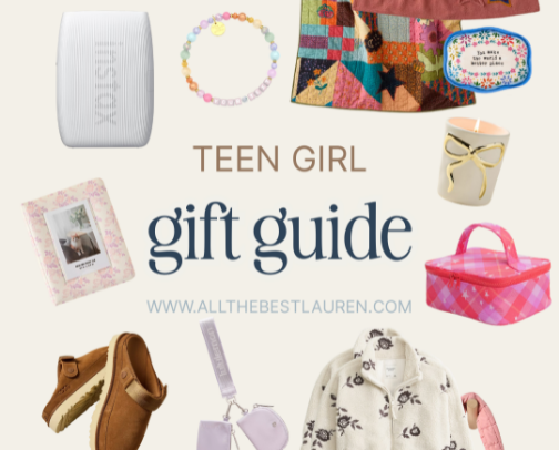 Gift Ideas for Teen Girls cover photo collage