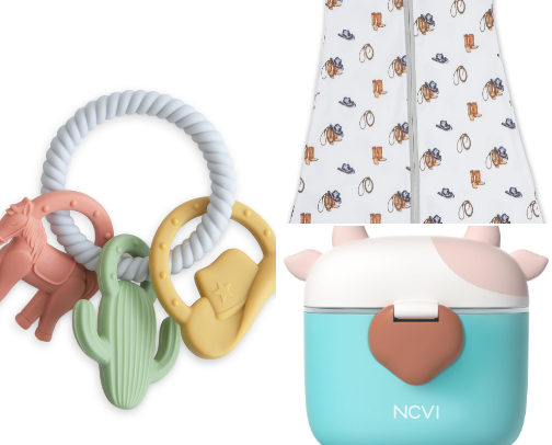 Western Baby Items cover photo collage