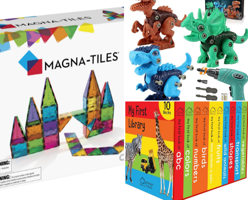 Interactive Gift Ideas For Kids cover photo collage