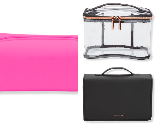 Makeup Bags & Organizers cover photo collage