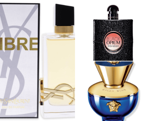 parfumes cover photo collage