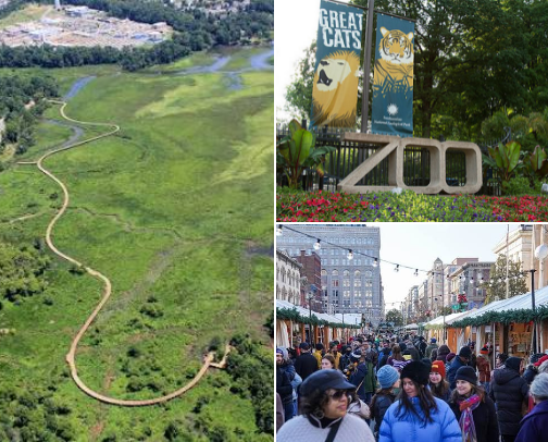 📍DMV Spots (HOLIDAY EDITION) 🎄 cover photo collage