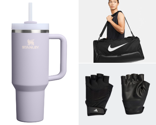 Gym Girl Essentials 🖤 cover photo collage