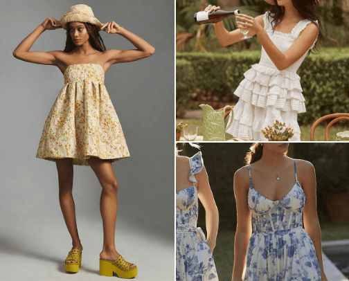 Cute Dresses For Spring cover photo collage