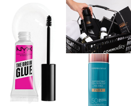 Makeup/skincare cover photo collage