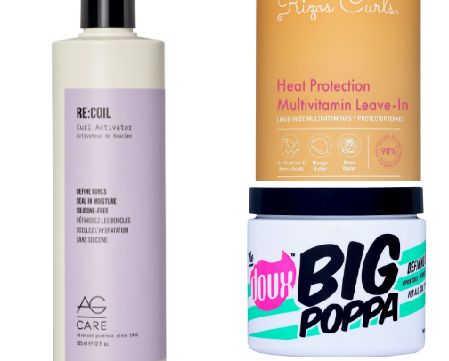 Curly Hair Must Haves cover photo collage