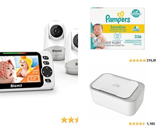 Amazon Baby cover photo collage