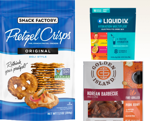 Super good snacks-drinks cover photo collage