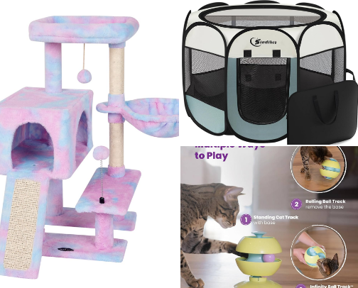 Cat Must Haves cover photo collage