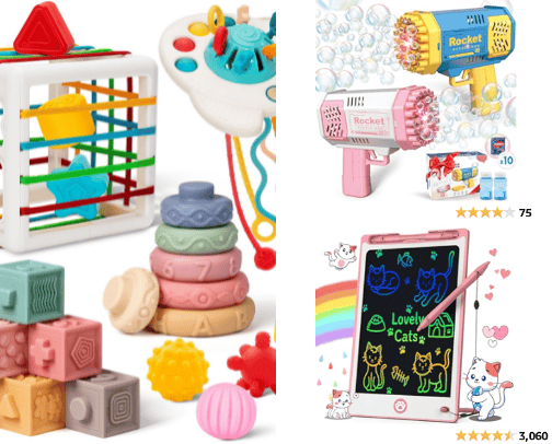 Kids Toys cover photo collage
